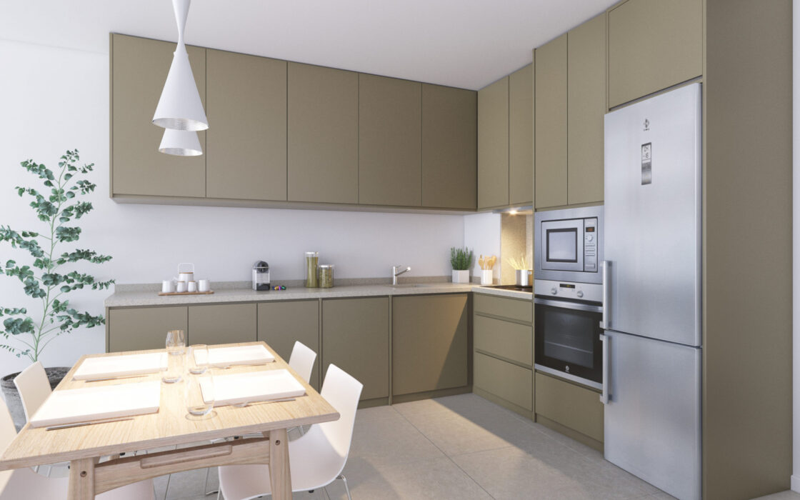 Новостройка у моря в Испании, 2-3 спальни, террасы