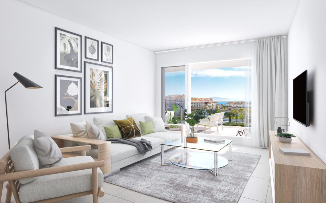 Новостройка у моря в Испании, 2-3 спальни, террасы