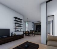 Новые виллы в Полопе с террасой и бассейном 120 кв.м