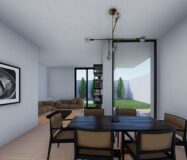 Новые виллы в Полопе с террасой и бассейном 120 кв.м