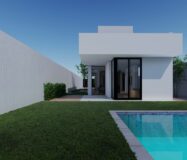 Новые виллы в Полопе с террасой и бассейном 120 кв.м