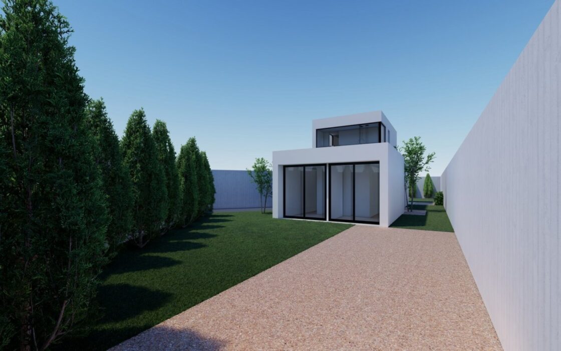 Новые виллы в Полопе с террасой и бассейном 120 кв.м