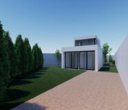 Новые виллы в Полопе с террасой и бассейном 120 кв.м