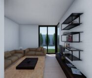 Новые виллы в Полопе с террасой и бассейном 120 кв.м