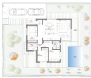 Новые виллы с террасой в Полопе, 3 спальни, 400 кв.м