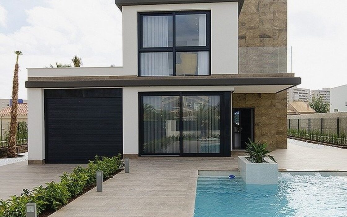 Новостройка: Вилла в Ориуэла Коста у моря, 4 спальни