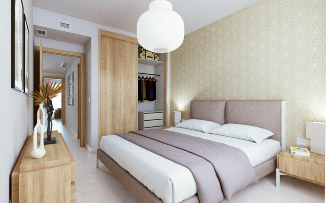 Квартира 2 спальни в Эстепоне с видом на гольф