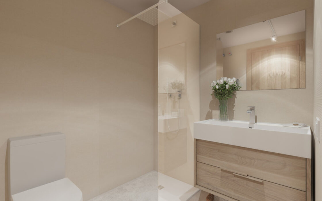 Квартира 2 спальни в Эстепоне с видом на гольф