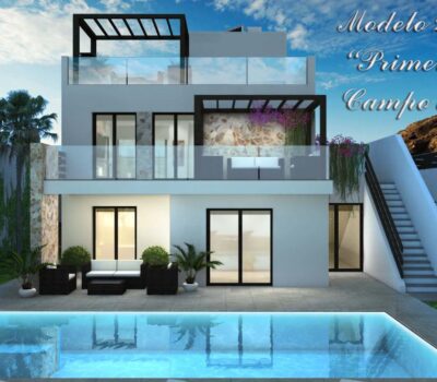 Вілла з басейном та терасою в Сьюдад-Кесада 124 кв.м