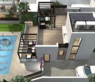 Вилла с бассейном и террасой в Сьюдад-Кесада 124 кв.м