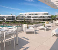 Апартаменты с террасой в Эстепоне 96.74 кв.м 2 спальни