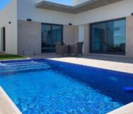 Дом в Дайя Нуэва с бассейном, 3 спальни, терраса 18 кв.м