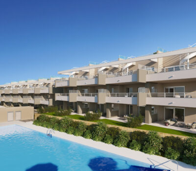 Квартира 2 спальни в Естепоні з терасою біля гольф-поля