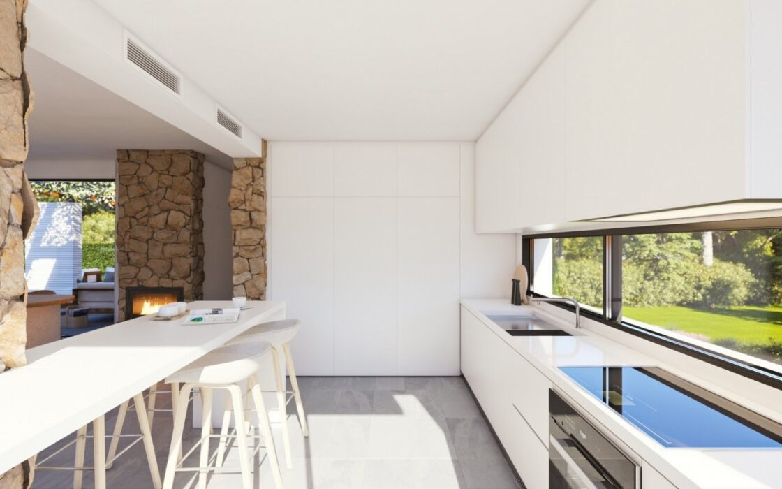 Новые виллы с бассейном в 2 минутах от пляжа Агуамарина