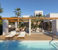 Новые виллы с бассейном в 2 минутах от пляжа Агуамарина