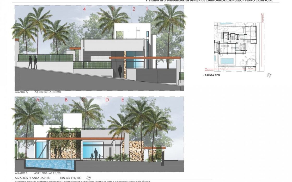 Новые виллы с бассейном в 2 минутах от пляжа Агуамарина