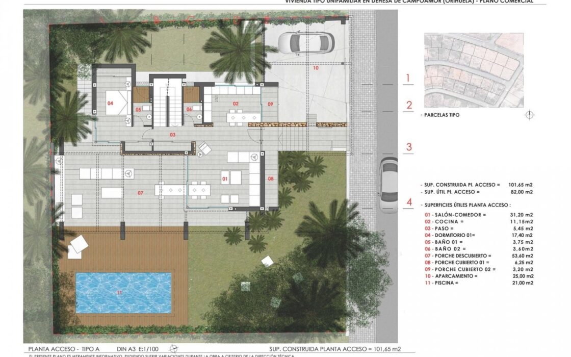 Новые виллы с бассейном в 2 минутах от пляжа Агуамарина