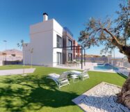 Автономні вілли біля моря в Аліканті з басейном 118 кв.м