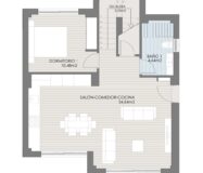 Автономні вілли біля моря в Аліканті з басейном 118 кв.м