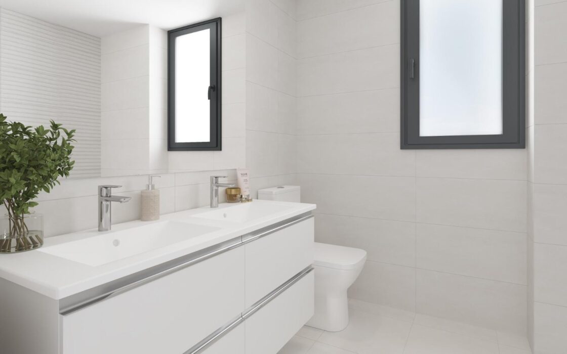 Квартири з 2-3 спальнями біля моря в Кальпе з терасою