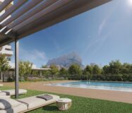 Квартири 2-3 спальні з видом на море в Кальпе