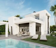 Современные виллы в Ориуэла Коста, 900 м до моря, 139 кв.м