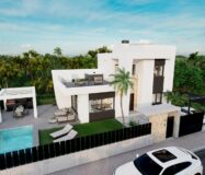 Современные виллы в Ориуэла Коста, 900 м до моря, 139 кв.м