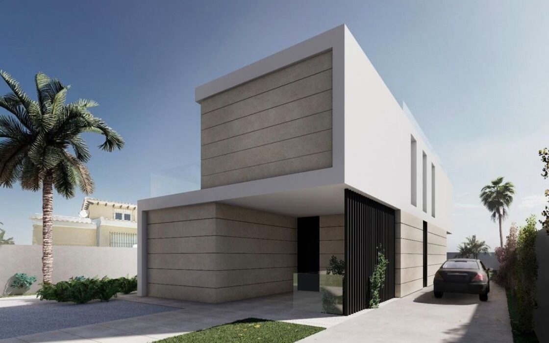 Вилла в Ориуэла Коста 216 кв.м у моря з видом і басейном