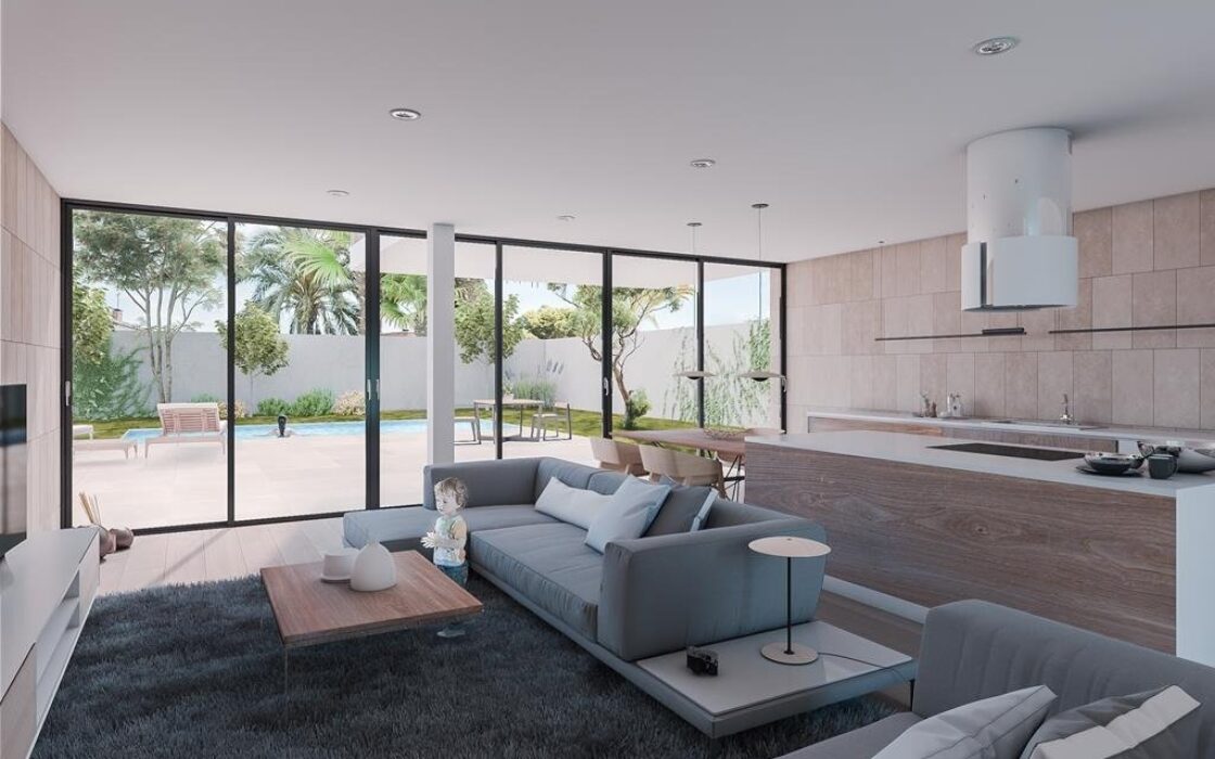 Вилла в Ориуэла Коста 216 кв.м у моря з видом і басейном