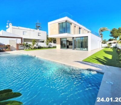 Вилла в Ориуэла Коста 216 кв.м у моря з видом і басейном