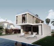 Вилла в Ориуэла Коста 216 кв.м у моря з видом і басейном