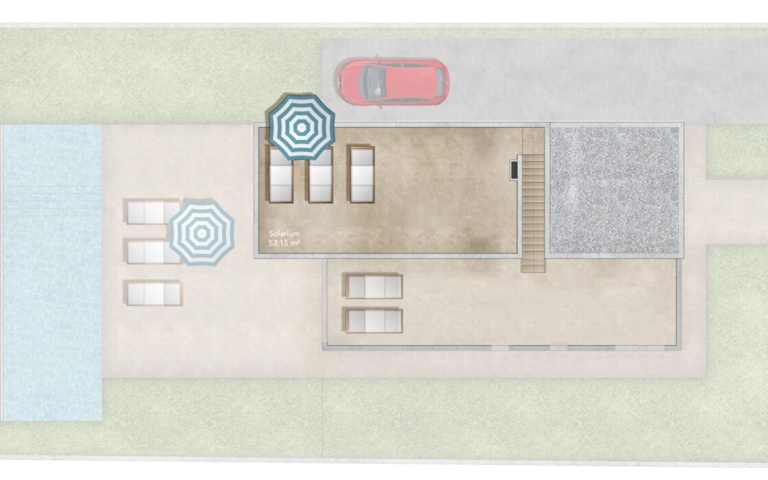 Вилла в Ориуэла Коста 216 кв.м у моря з видом і басейном