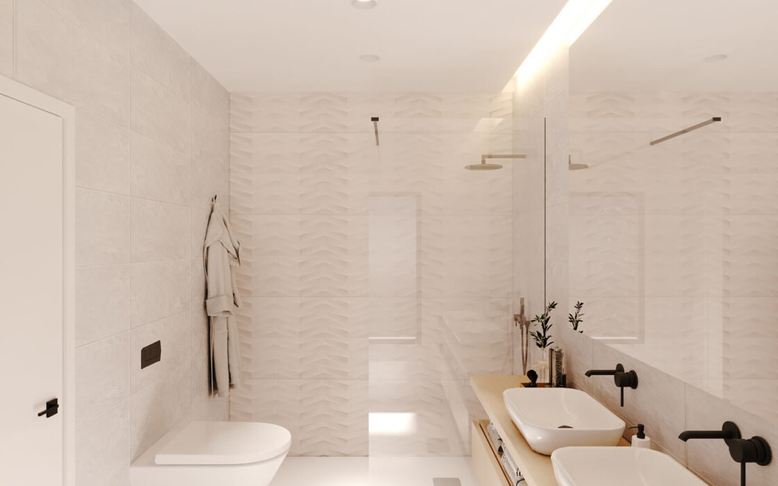 Трёхспальные апартаменты с террасой в Сан-Педро де Алькантара