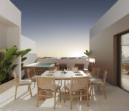 Трёхспальные апартаменты с террасой в Сан-Педро де Алькантара