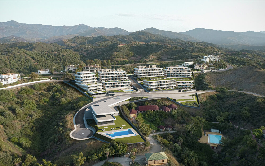 2-спальные апартаменты в Эстепоне 156.83 кв.м с террасой