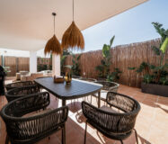 Квартира на первом этаже в Новой Андалусии с террасой 117 кв.м