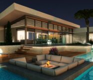 Вилла 3-4 спальни в Ориуэла Коста у гольф-клуба