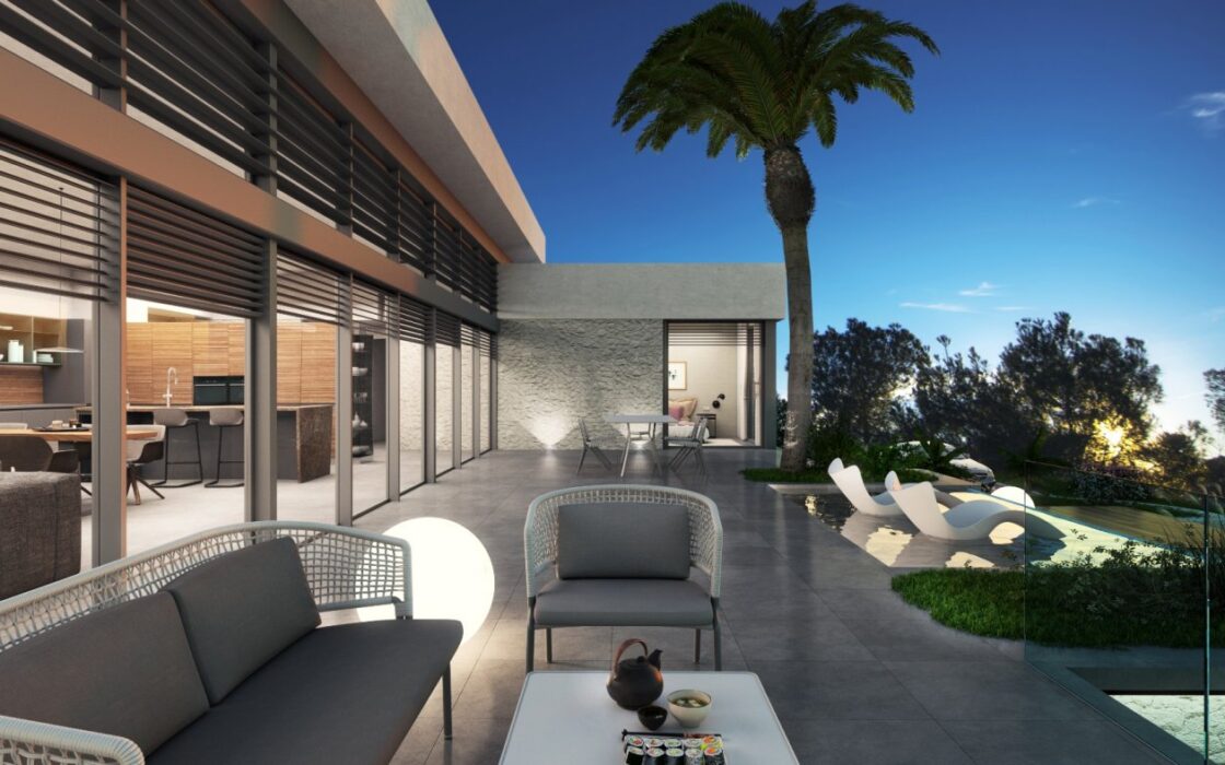 Вилла 3-4 спальни в Ориуэла Коста у гольф-клуба