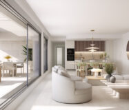 Двухспальные апартаменты с террасой в Эстепоне 184 кв.м.