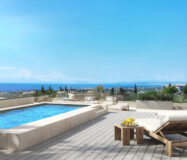 Двухспальные апартаменты с террасой в Эстепоне 184 кв.м.