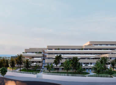 Двухспальные апартаменты в Эстепоне с террасой 161.8 кв.м