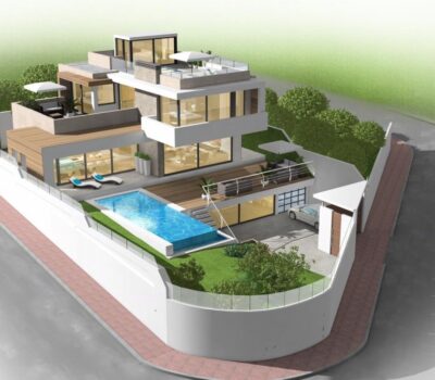 Новий будинок з терасами в Сьюдад-Кесада 350 кв.м