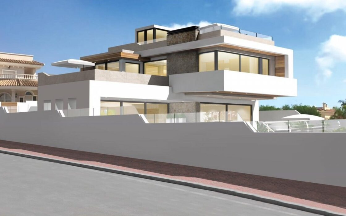 Новий будинок з терасами в Сьюдад-Кесада 350 кв.м