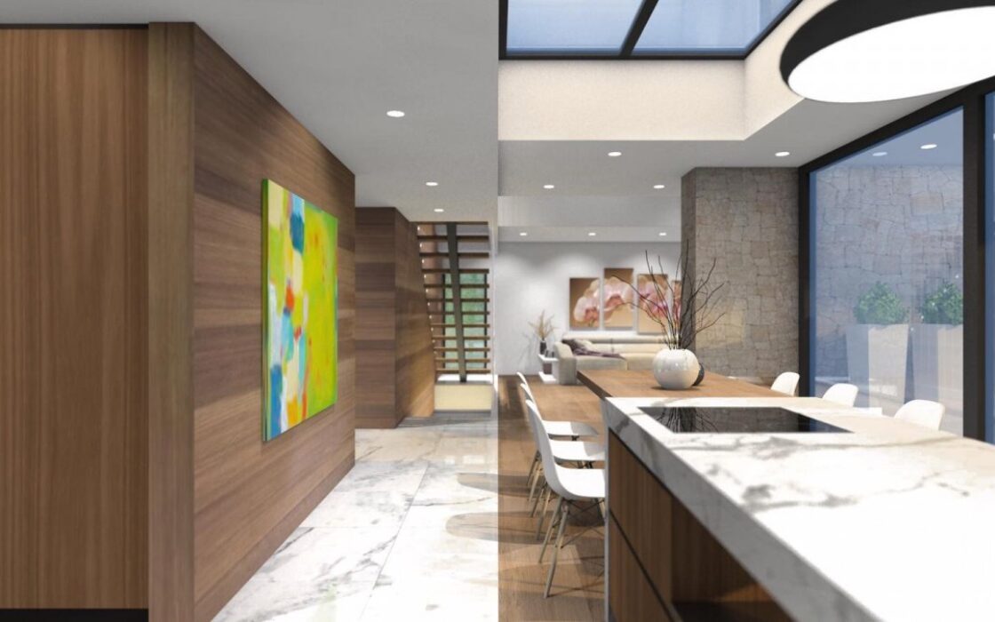 Новий будинок з терасами в Сьюдад-Кесада 350 кв.м