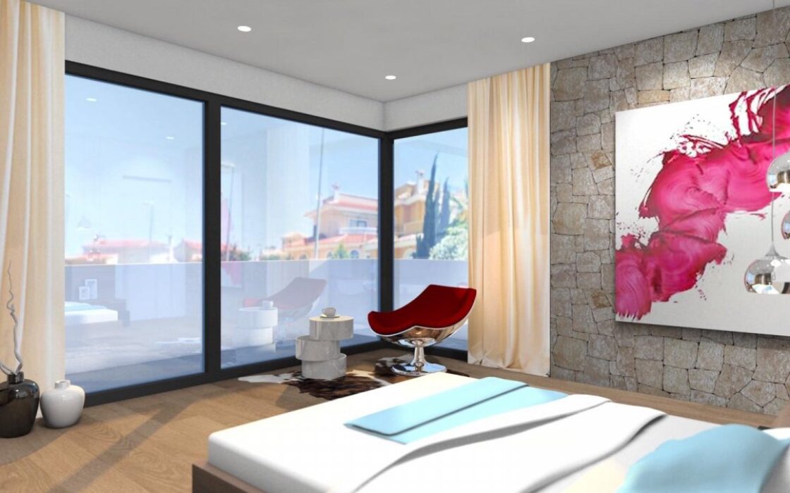 Новий будинок з терасами в Сьюдад-Кесада 350 кв.м