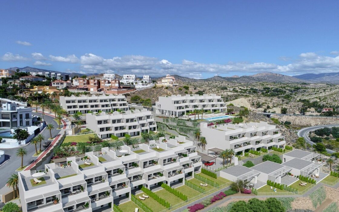 Квартиры с террасами у моря в Вильяхойосе 106.74 кв.м.