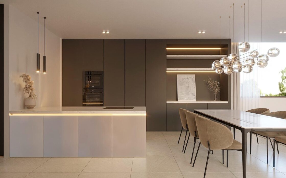 Новые квартиры с видом на море в Коста-Бланке 2-3 комнаты