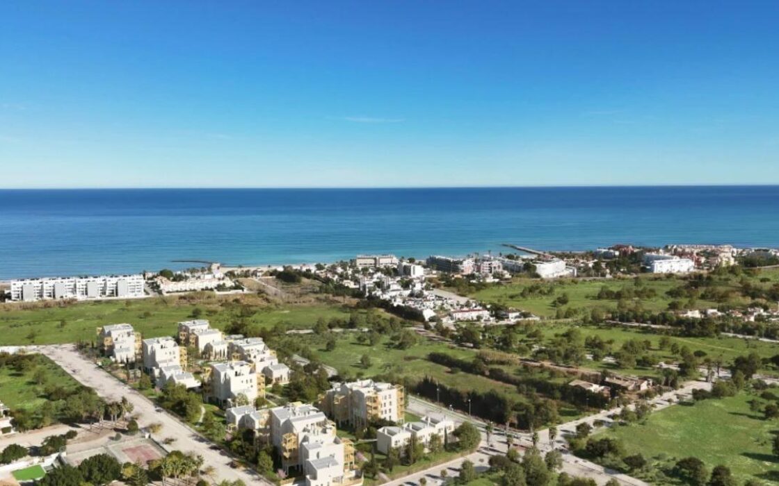 Екологічні будинки з терасами в Ель-Верже біля моря