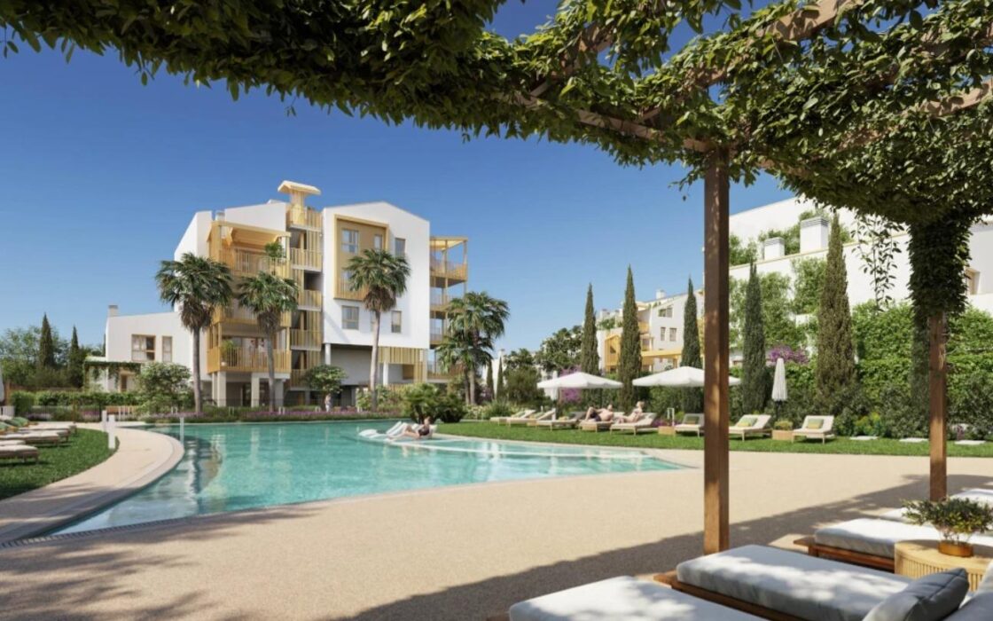 Екологічні будинки з терасами в Ель-Верже біля моря