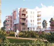 Екологічні будинки з терасами в Ель-Верже біля моря